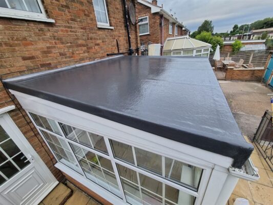 New flat roof installation Cambridgeshire